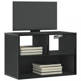 vidaXL Dulap TV, negru, 60x31x39,5 cm, lemn prelucrat și metal