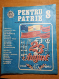 Revista pentru patrie august 1989