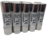 Set 10 sigurante fuzibile cilindrice ceramica 14x51 40A 500V AC gG, Omu System
