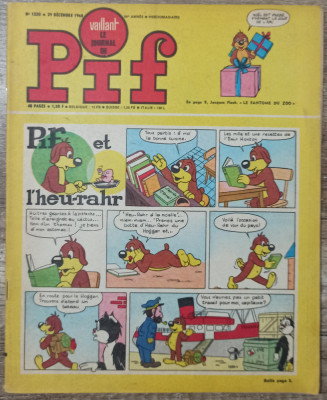 Vaillant le journal de Pif// no. 1230, 29 decembre 1968 foto