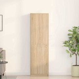 vidaXL Dulap cu raft Stejar sonoma 55 x 25 x 189 cm Lemn compozit