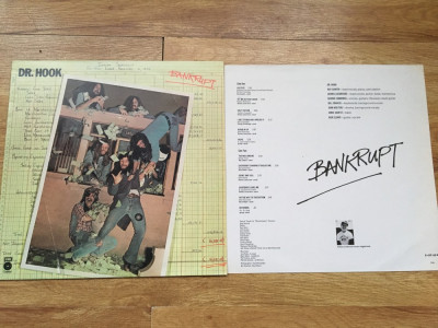 DR HOOK - BANKRUPT (1975,EMI,UK) vinil vinyl foto