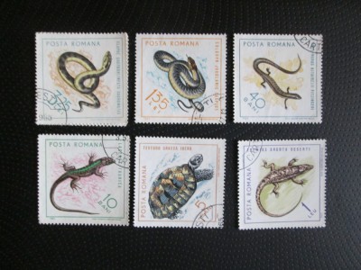 ROMANIA LOT STAMPILAT=36 foto
