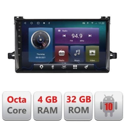 Navigatie Toyota Prius 2015- C-TY50 Octa Core cu Android Radio Bluetooth Internet GPS WIFI 4+32GB CarStore Technology