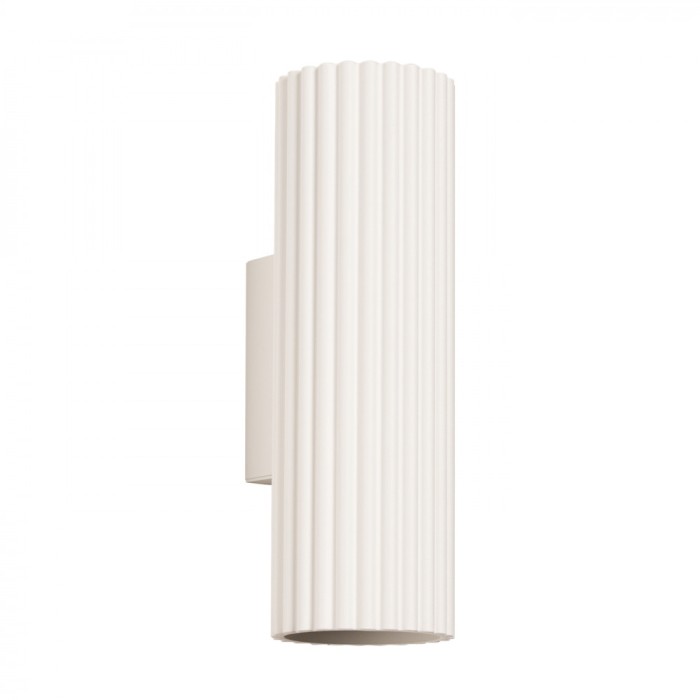 Lampă De Perete Karbon Bej Aluminiu Cu 2 Becuri Tub Minimalistă De Interior.