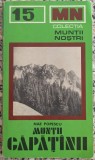 Muntii Capatanii - N. Popescu// colectia Muntii Nostri, dedicatie si semnatura autor