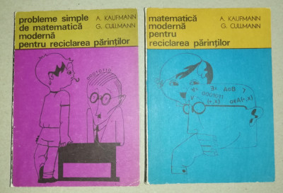 2 volume Kaufmann Matematica pentru reciclarea părinților foto