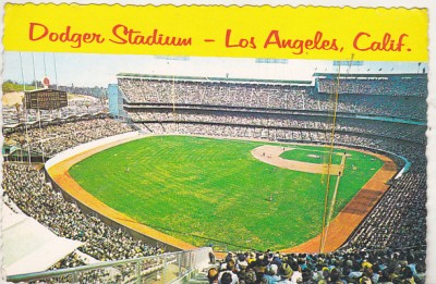 bnk cp USA - Los Angeles - Stadionul Dodger - uzata foto