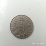 Moneda Yugoslavia 1 Dinar 1925, VG+