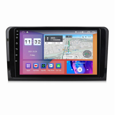Navigatie Auto Multimedia cu GPS Android Mercedes ML W164, GL X164 (2005 - 2012), Display 9 inch, 2 GB RAM + 32GB ROM, Internet, 4G, Youtube, Waze, Wi foto