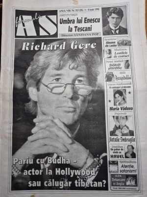 ziarul formula as 1 -8 iunie 1998 - maria vaduva interviu , doru stanculescu foto