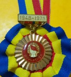 SV * INSIGNA BRIGADIER UTC * 30 ANI DE LA &Icirc;NFIINȚARE SANTIERE TINET* 1948 - 1978, Romania de la 1950