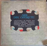 Disc vinil, LP. ARII DIN OPERETE: VANZATORUL DE PASARI, EVA ETC.-Iolanda M&amp;#259;rculescu, Ion Dacian, Rock and Roll