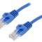 Patch Cord UTP Cat 5e Albastru 1.5m