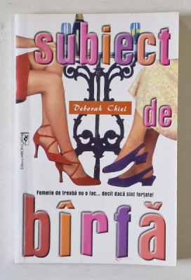 SUBIECT DE BIRFA de DEBORAH CHIEL , 1996 foto