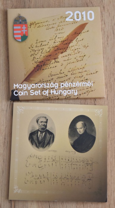 Set monetarie Ungaria 2010 (doar folder)