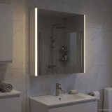 vidaXL Dulap cu oglindă pentru baie Alb 63,5 x 15,5 x 70 cm 889239