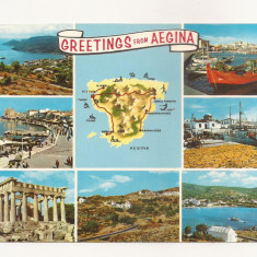 FA54-Carte Postala- GRECIA - Aegina, necirculata