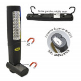 Lampa De Lucru Portabila 24+6 Leduri Dublu Magnetica. Suport Si Baza Metalica Jbm 130895 51889