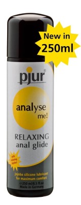 Lubrifiant Pe Baza De Silicon Cu Jojoba ANALyse Me Relaxing Anal Glide, 250 ml foto