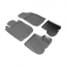 SET COVORASE AUTO CAUCIUC FIT DACIA SANDERO I SANDERO I STEPWAY (2008-2012) TIP 1 - 4 PCS