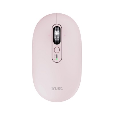 Mouse Wireless Trust Seron Slim Multi, 3200 dpi, Roz foto