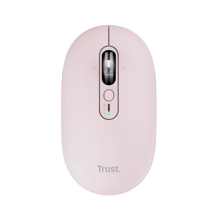 Mouse Wireless Trust Seron Slim Multi, 3200 dpi, Roz