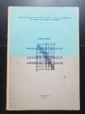 Geologie matematică, volumul I: Analiza statistică a datelor geologice - Petre Bomboe (foarte rară!)
