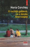 O rochiță galbenă, ca o lăm&acirc;ie bine coaptă