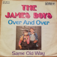 Disc Vinyl 7# The James Boys (2) - Over And Over (7", Single)