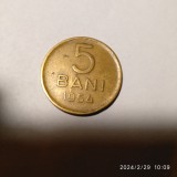 -Y- MONEDA ROMANIA 5 BANI 1954