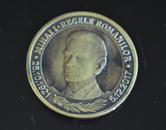 Medalie Mihai I Regele Romanilor 1921-2017 / Regatul Romaniei foto