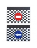 Set 2 Buc Aparatori Noroi 3D Camion 40X45 CM, Mega Drive