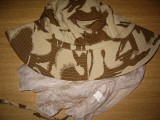 M1 6 - Bereta militara - maozaic desert - cu plasa de protectie insecte