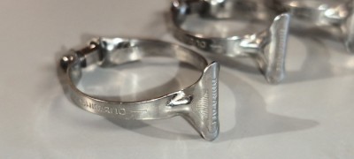3 COLIERE SHIMANO DURA ACE PT. PRINDERE CAMASA ( CABLU ) PE CADRU foto