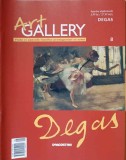 Revista Art Gallery Nr.8 Degas - Petros Kapnistos, De Agostini 2007, Album Arta, Romana