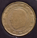 20 euro cent Belgia 2000
