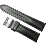 Cumpara ieftin Curea Ceas Time Veranda &ndash; Piele Natural? Premium, Neagr? cu Interior Crem