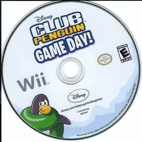 Joc Wii DISNEY CLUB PENGUIN GAME DAY original Nintendo