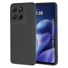 Husa silicon Motorola Moto G37 Asteroid GSM SoftFlex, negru