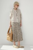 Medicine geaca bomber femei, culoarea bej, de tranzitie, oversize