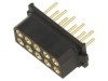 Conector Mamă 10 pini, 2mm, THT