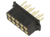 Conector Mamă PCB-Cablu Datamate 2mm 10 PIN 800V THT