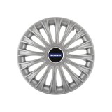 Set 4 Capace Roti 15 inchi (R15) Dino Gri, Compatibile cuVolvo, Autohelix MSA