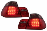 Stopuri LED BMW Seria 3 E46 Limousine 4 usi (09.2001-03.2005) Rosu Fumuriu Performance AutoTuning