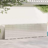 Cumpara ieftin Depozitare pentru 3 pubele Wheelie Argintiu