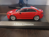 Macheta MERCEDES BENZ A-KLASSE LIMOUSINE ( V177 ) 2018 - Herpa, 1/43., 1:43