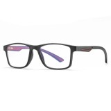 Ochelari lumina albastra cu protectie calculator Techsuit, negru rosu, F2388