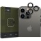 Folie de protectie Camera Spate Tech-Protect CamRing PRO+ pentru Apple iPhone 14 Pro Max / 14 Pro, Sticla Securizata, Neagra