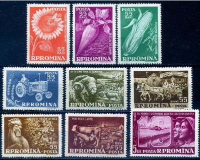 Romania MNH 1959 - 10 ani de la primele G.A.C. GAC - LP 473 foto